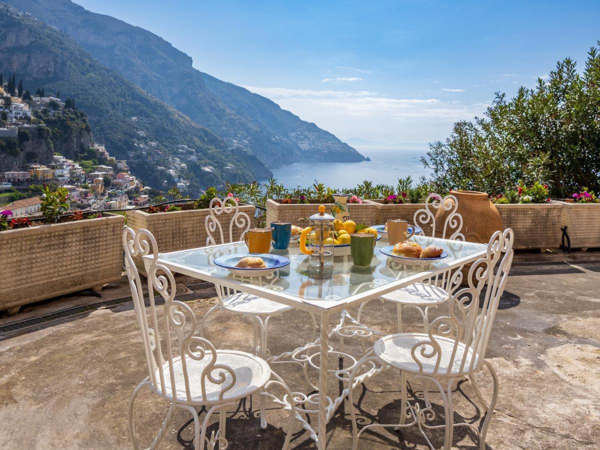 Вилла Rosa House - Breathtaking View Of The Amalfi Coast Позитано Экстерьер фото