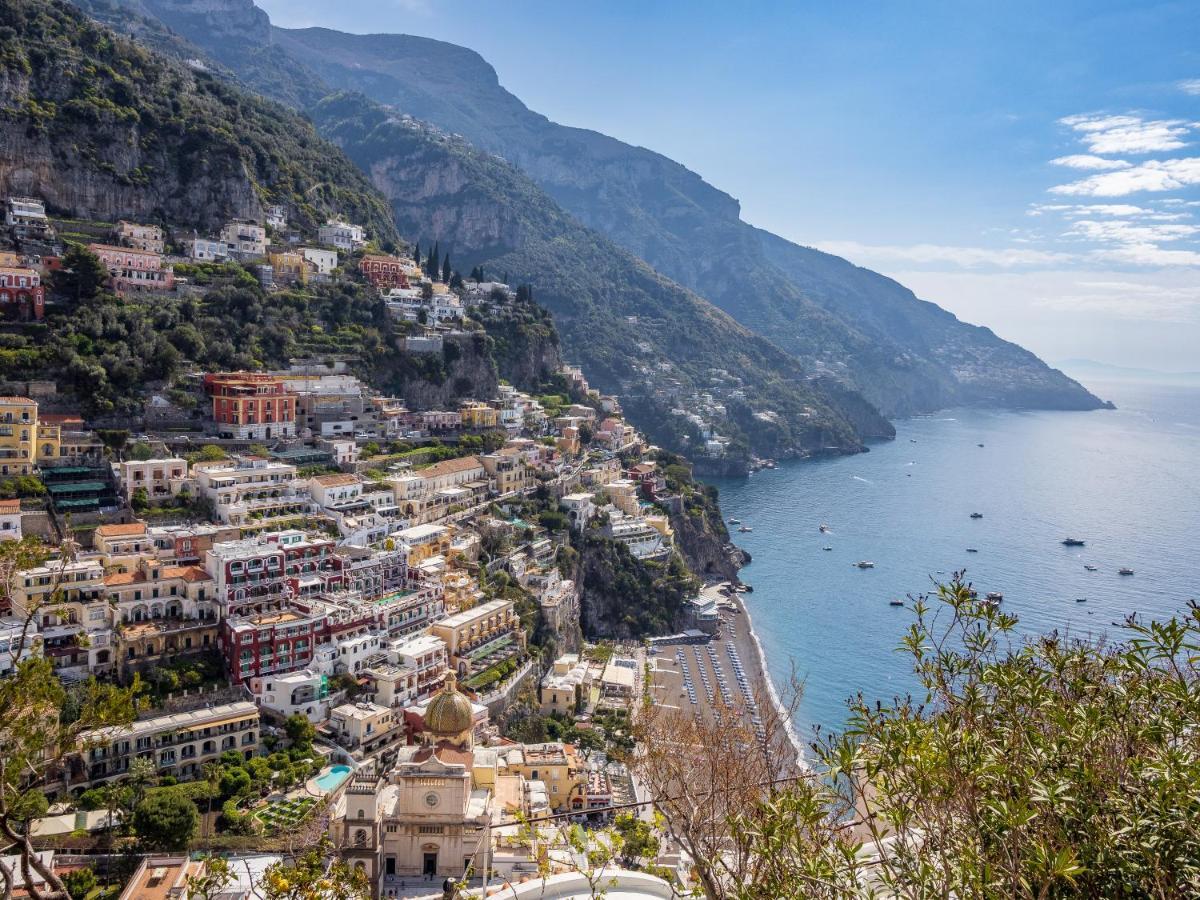 Вилла Rosa House - Breathtaking View Of The Amalfi Coast Позитано Экстерьер фото