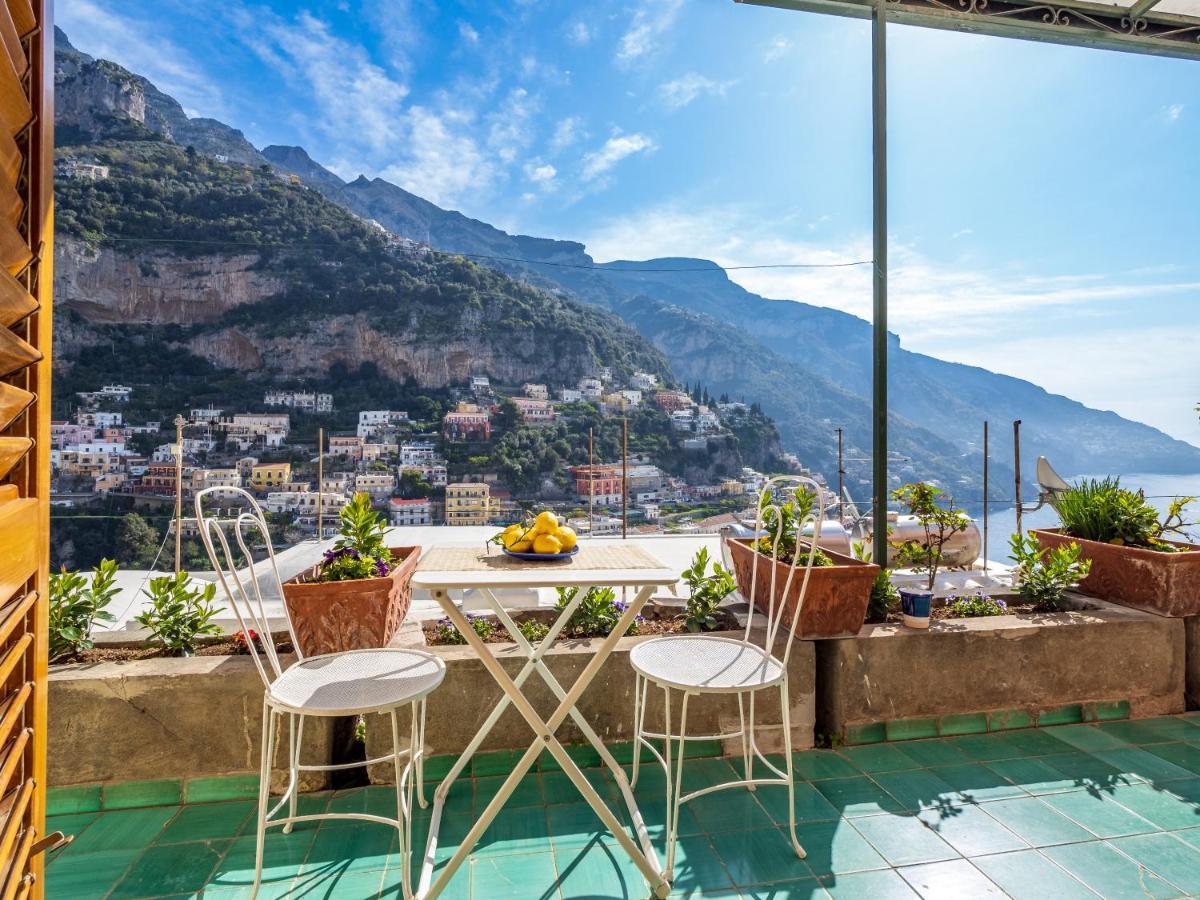 Вилла Rosa House - Breathtaking View Of The Amalfi Coast Позитано Экстерьер фото