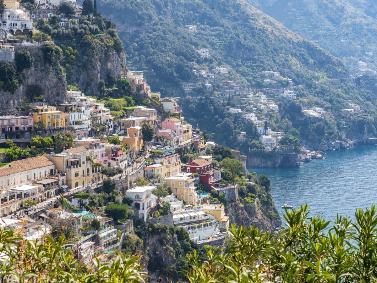 Вилла Rosa House - Breathtaking View Of The Amalfi Coast Позитано Экстерьер фото