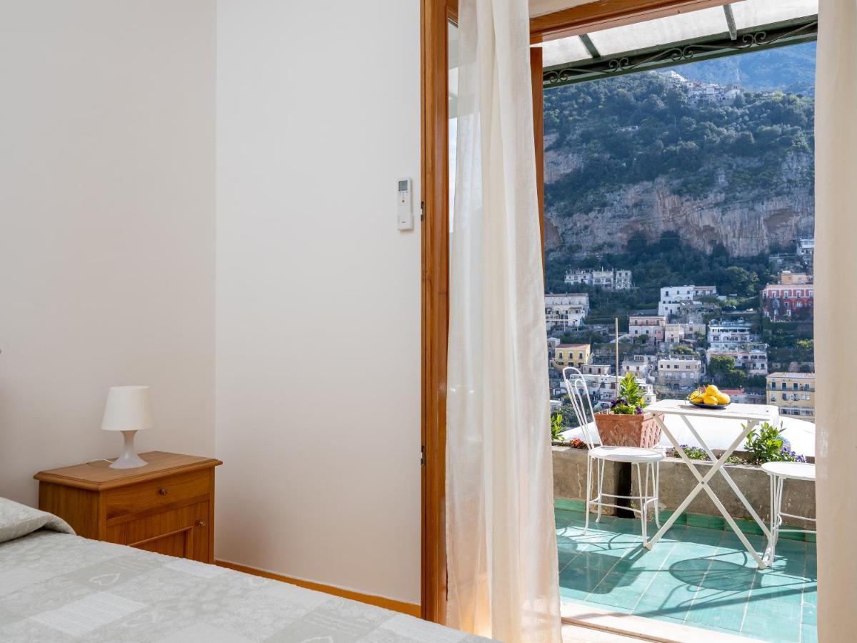 Вилла Rosa House - Breathtaking View Of The Amalfi Coast Позитано Экстерьер фото