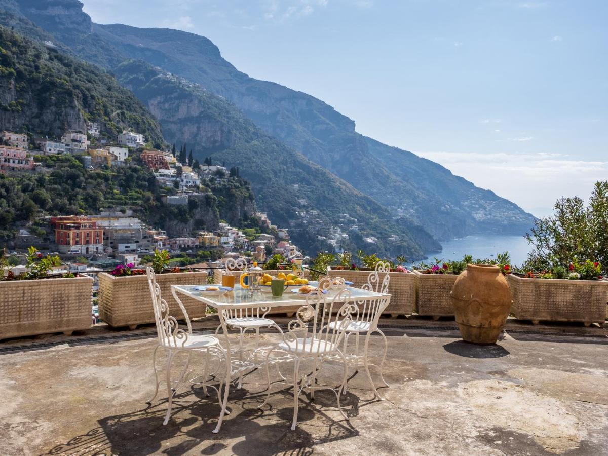 Вилла Rosa House - Breathtaking View Of The Amalfi Coast Позитано Экстерьер фото