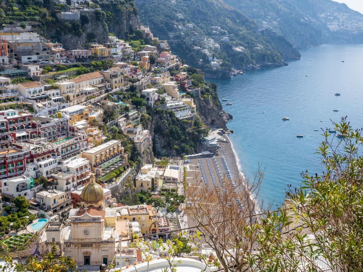 Вилла Rosa House - Breathtaking View Of The Amalfi Coast Позитано Экстерьер фото