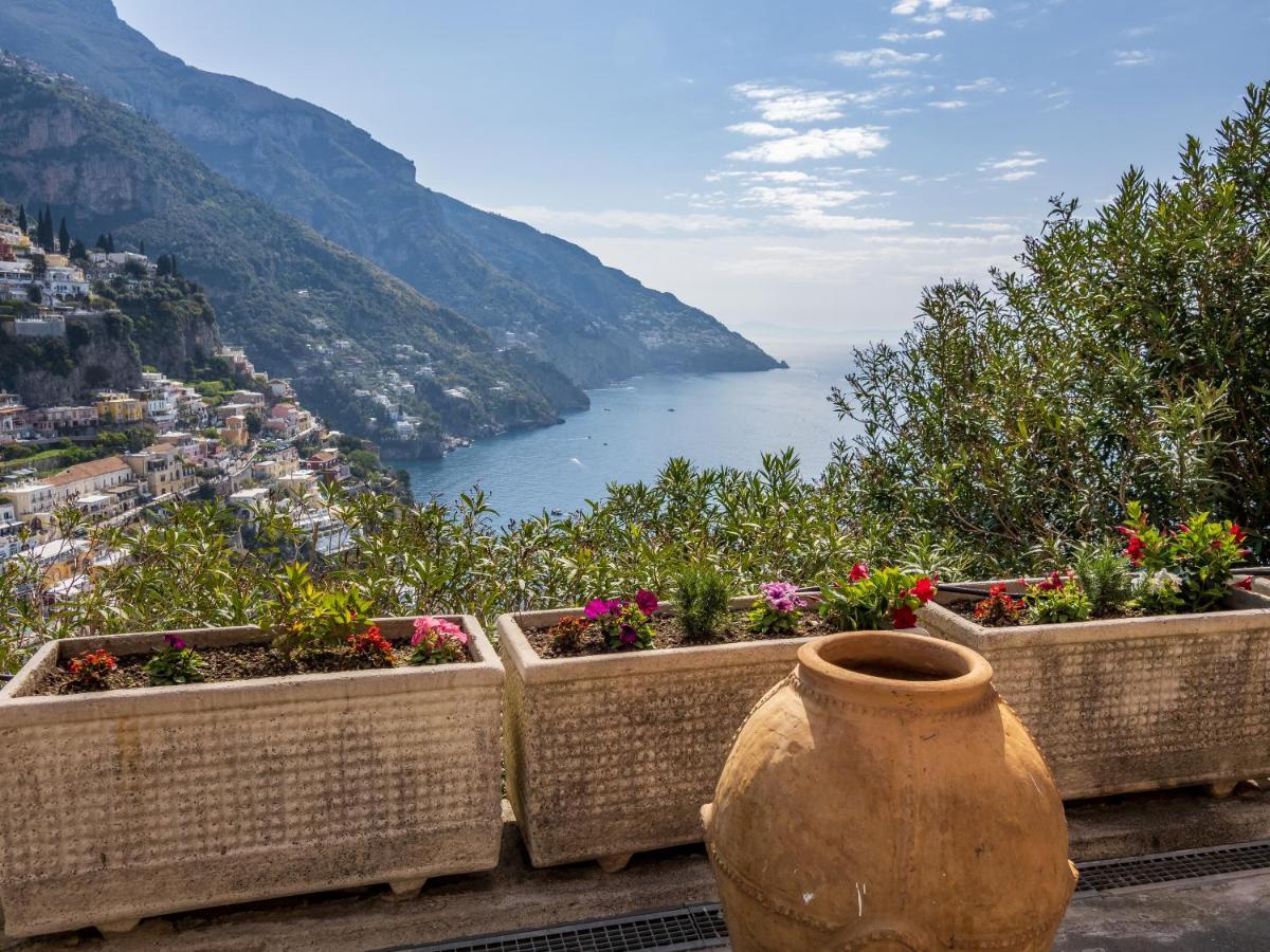 Вилла Rosa House - Breathtaking View Of The Amalfi Coast Позитано Экстерьер фото