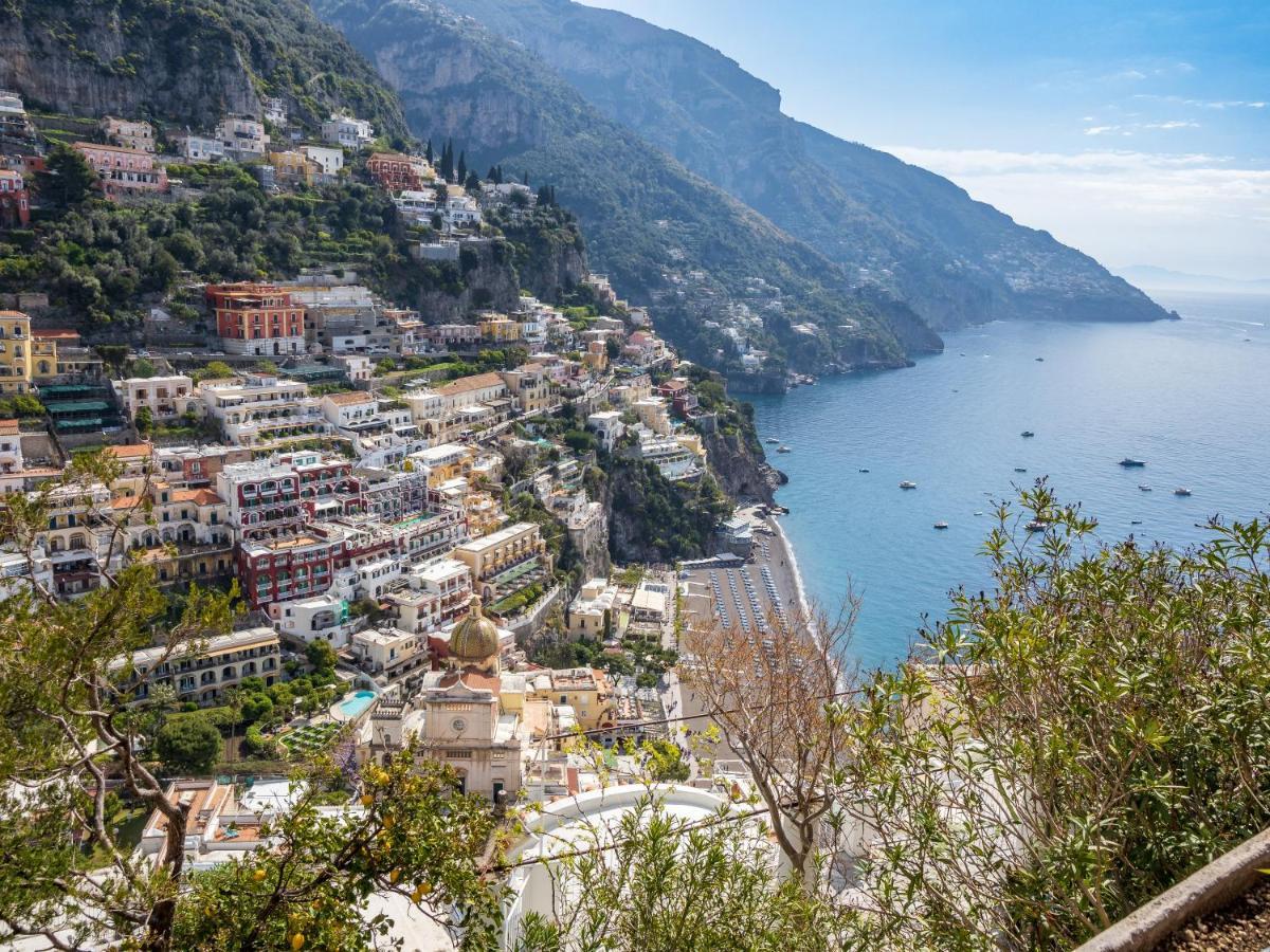 Вилла Rosa House - Breathtaking View Of The Amalfi Coast Позитано Экстерьер фото