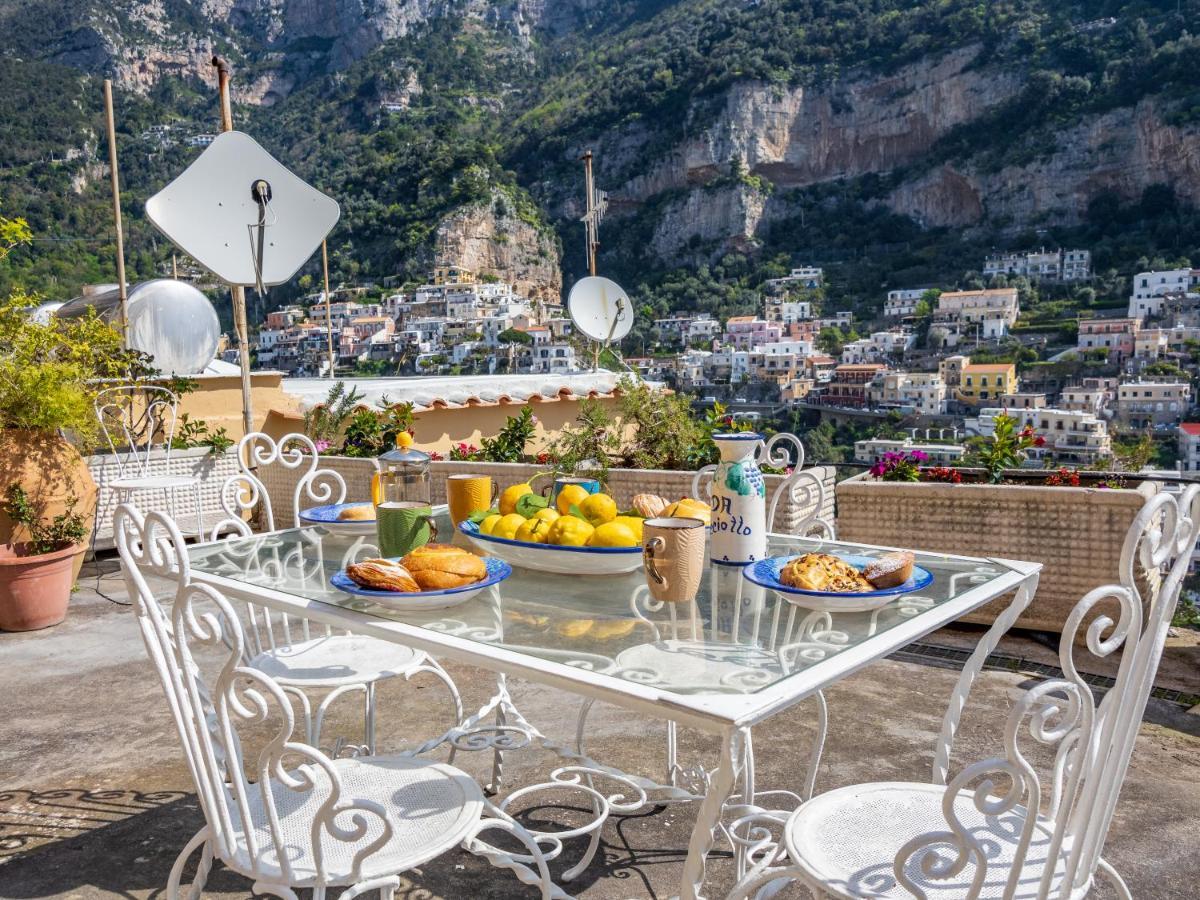 Вилла Rosa House - Breathtaking View Of The Amalfi Coast Позитано Экстерьер фото